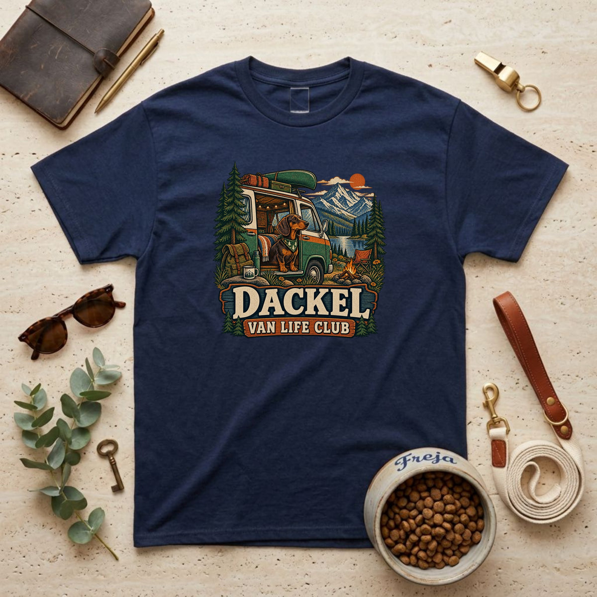 Dackel Van Life Club – Unisex T-Shirt