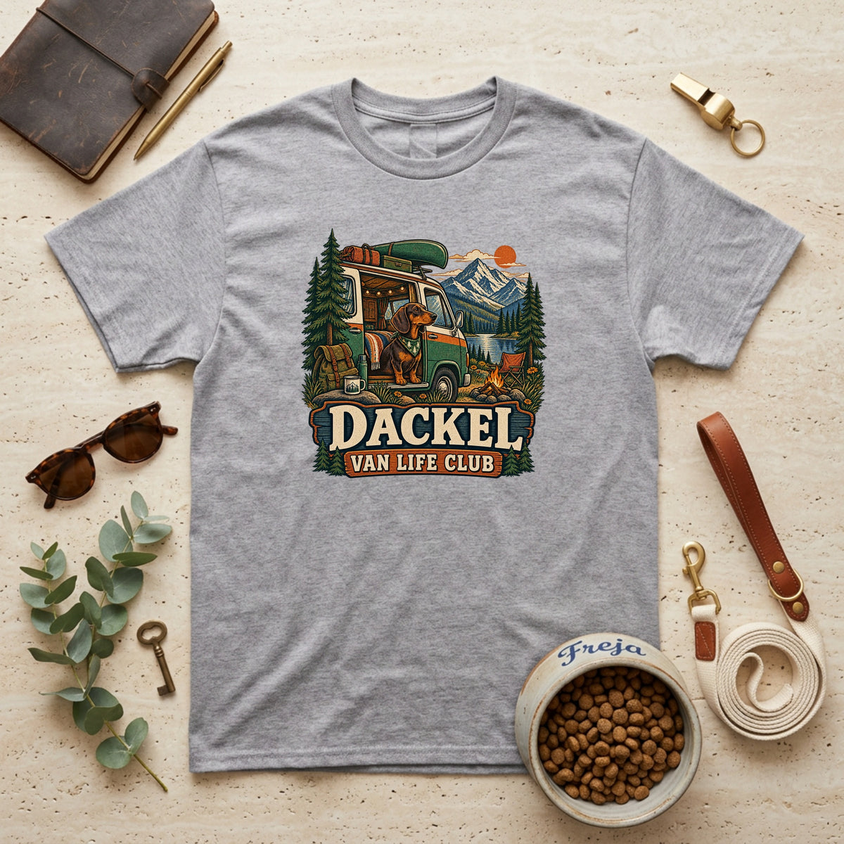 Dackel Van Life Club – Unisex T-Shirt