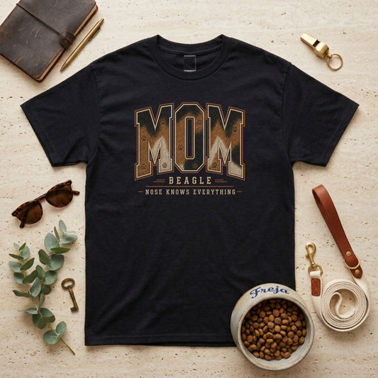 Beagle Mom – Nose Knows Everything – Unisex T-Shirt
