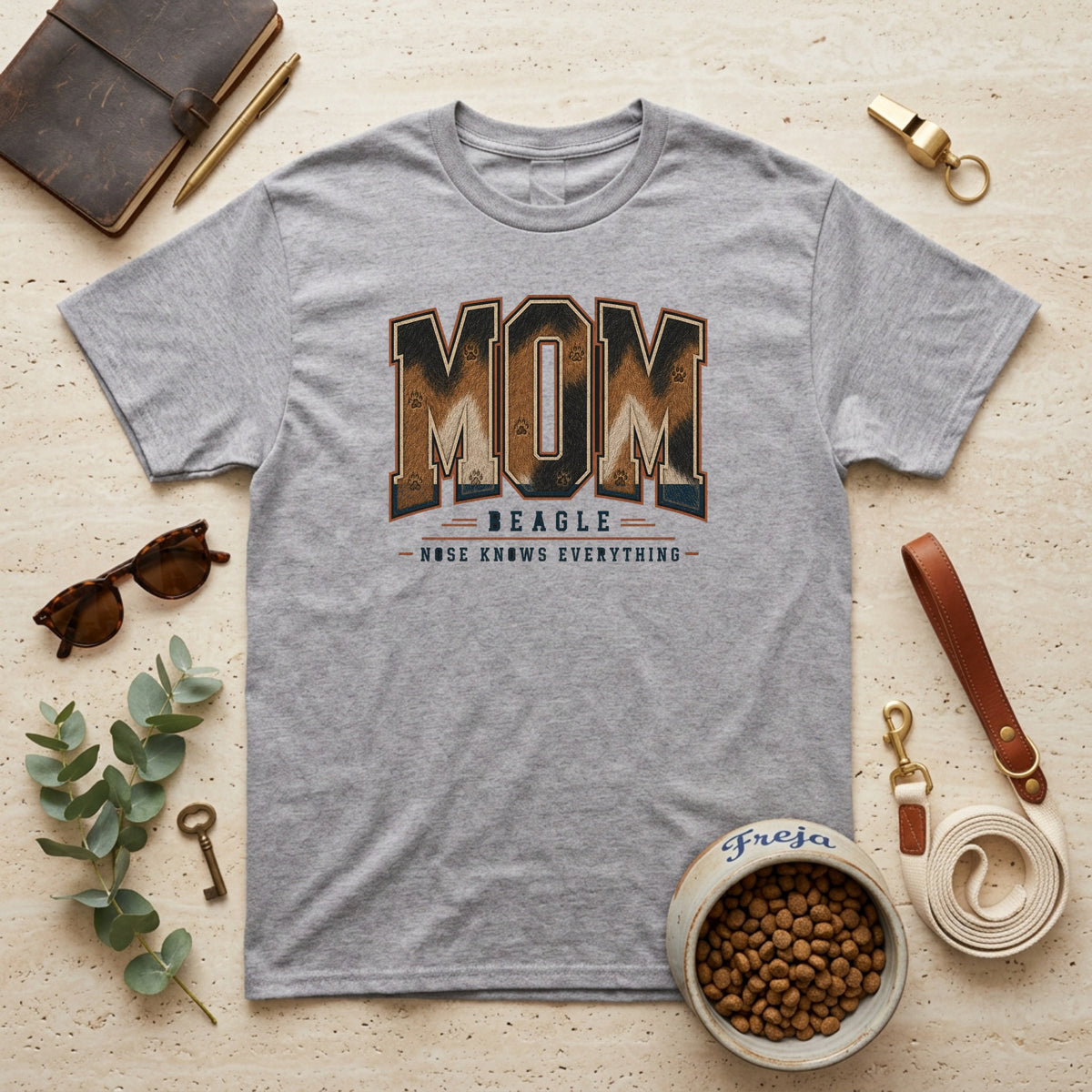 Beagle Mom – Nose Knows Everything – Unisex T-Shirt