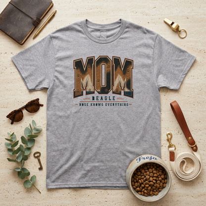 Beagle Mom – Nose Knows Everything – Unisex T-Shirt