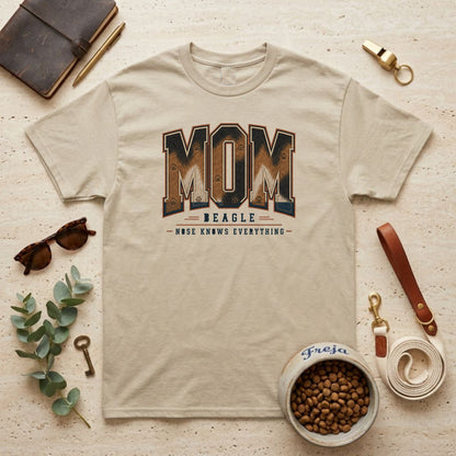 Beagle Mom – Nose Knows Everything – Unisex T-Shirt