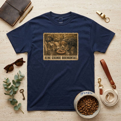 Keine Sekunde Bodenkontakt – Unisex T-Shirt