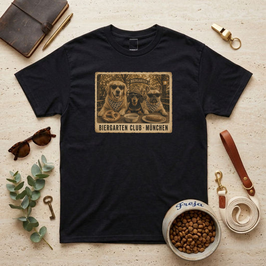 Biergarten Club München – Unisex T-Shirt