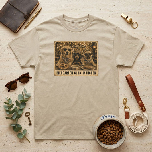 Biergarten Club München – Unisex T-Shirt