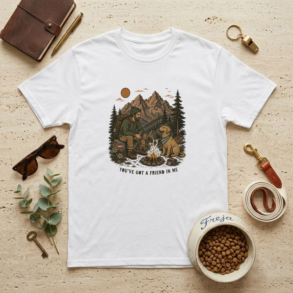 You’ve Got a Friend in Me – Lagerfeuer Vintage – Unisex T-Shirt