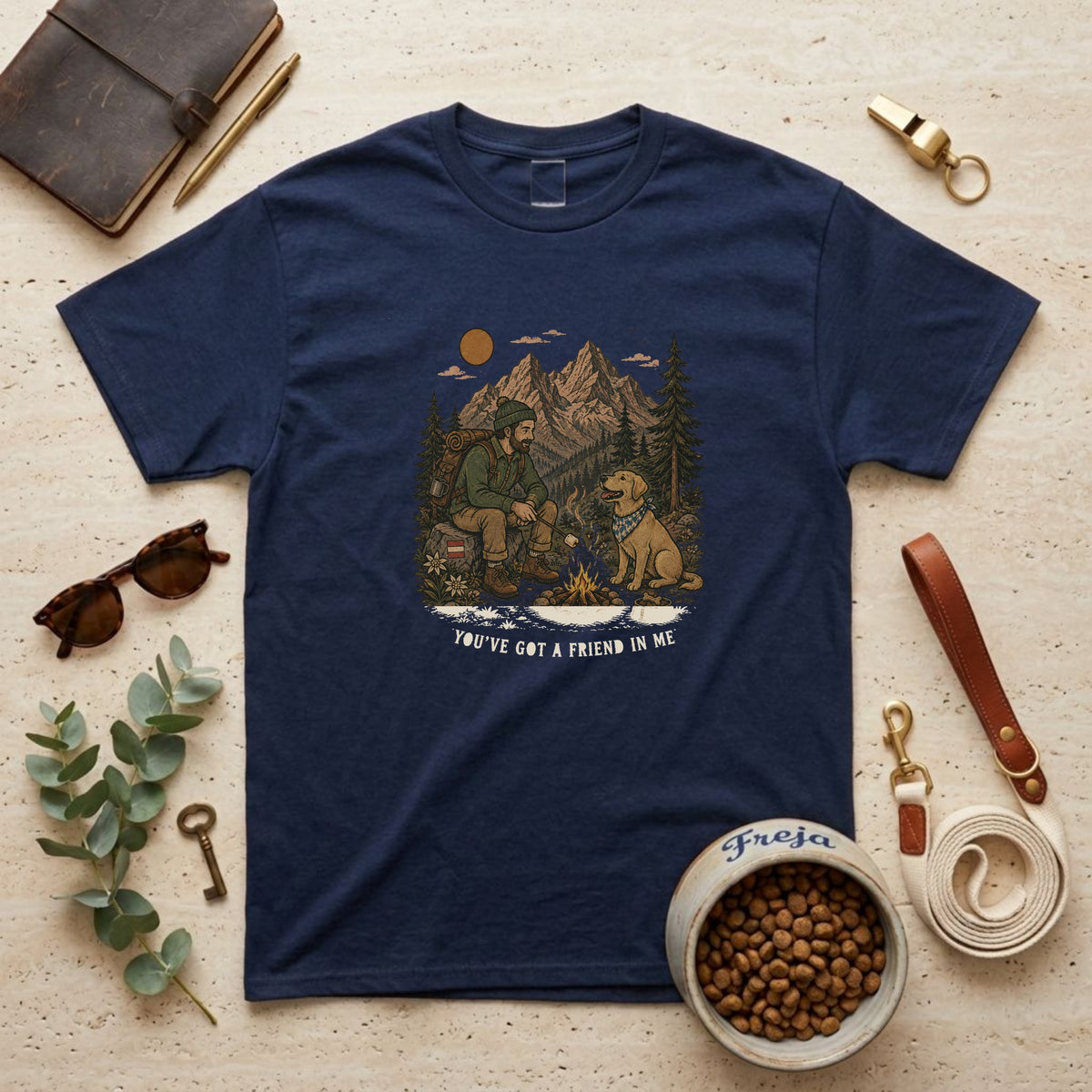 You’ve Got a Friend in Me – Lagerfeuer Vintage – Unisex T-Shirt
