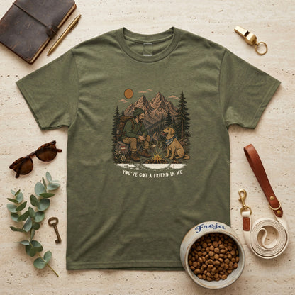 You’ve Got a Friend in Me – Lagerfeuer Vintage – Unisex T-Shirt