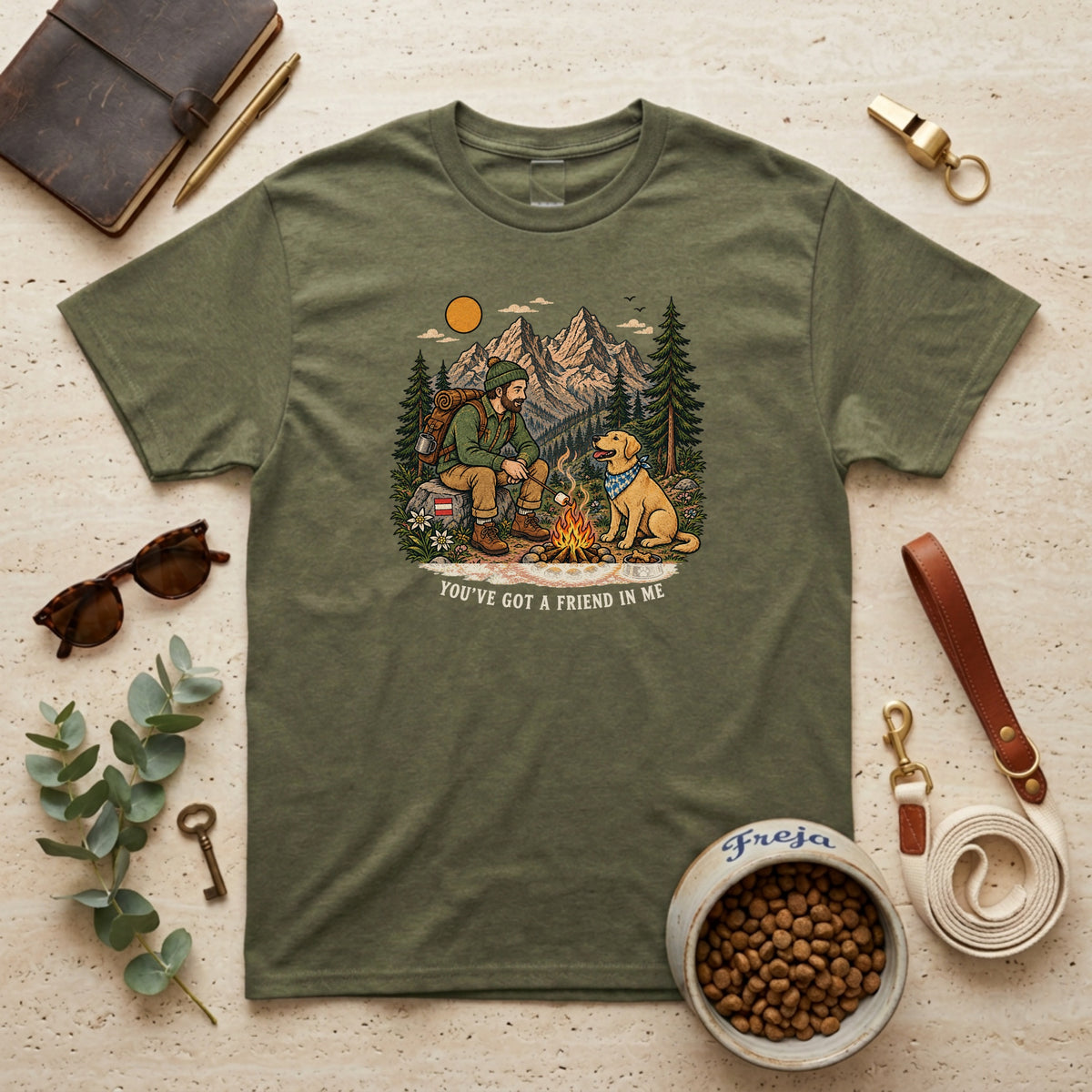 You’ve Got a Friend in Me – Bergabenteuer – Unisex T-Shirt