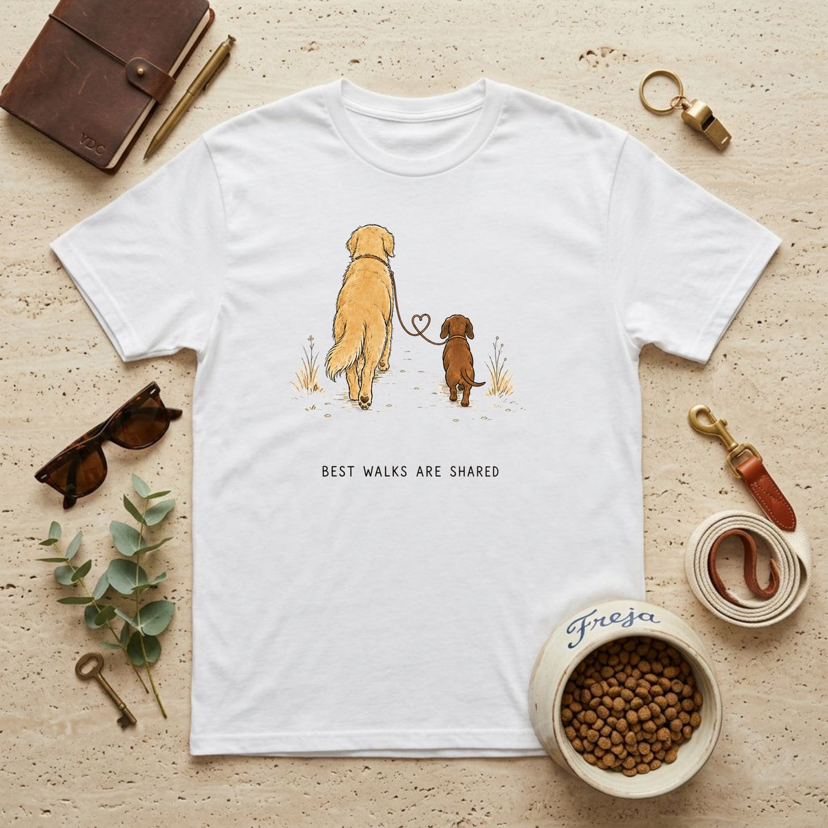 Best Walks Are Shared – Unisex T-Shirt