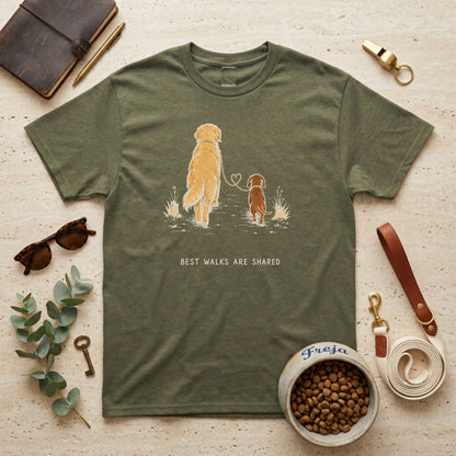 Best Walks Are Shared – Unisex T-Shirt