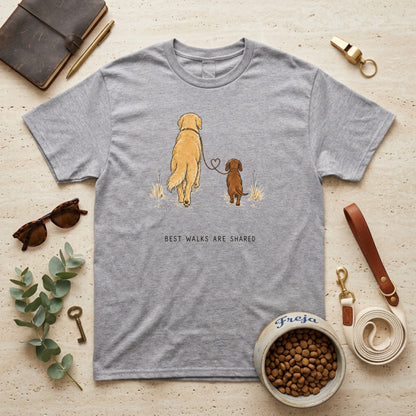 Best Walks Are Shared – Unisex T-Shirt