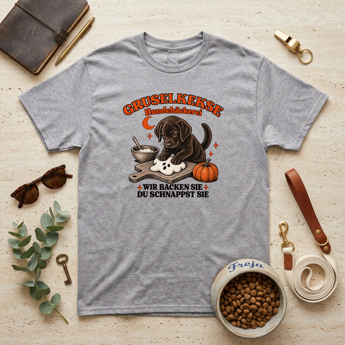 Gruselkekse – Hundebäckerei – Unisex T-Shirt