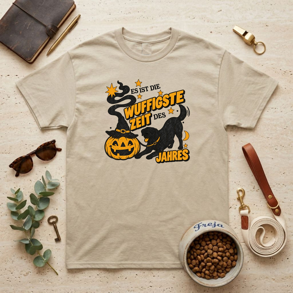 Die wuffigste Zeit des Jahres – Unisex T-Shirt