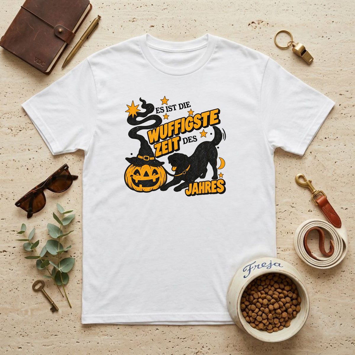 Die wuffigste Zeit des Jahres – Unisex T-Shirt
