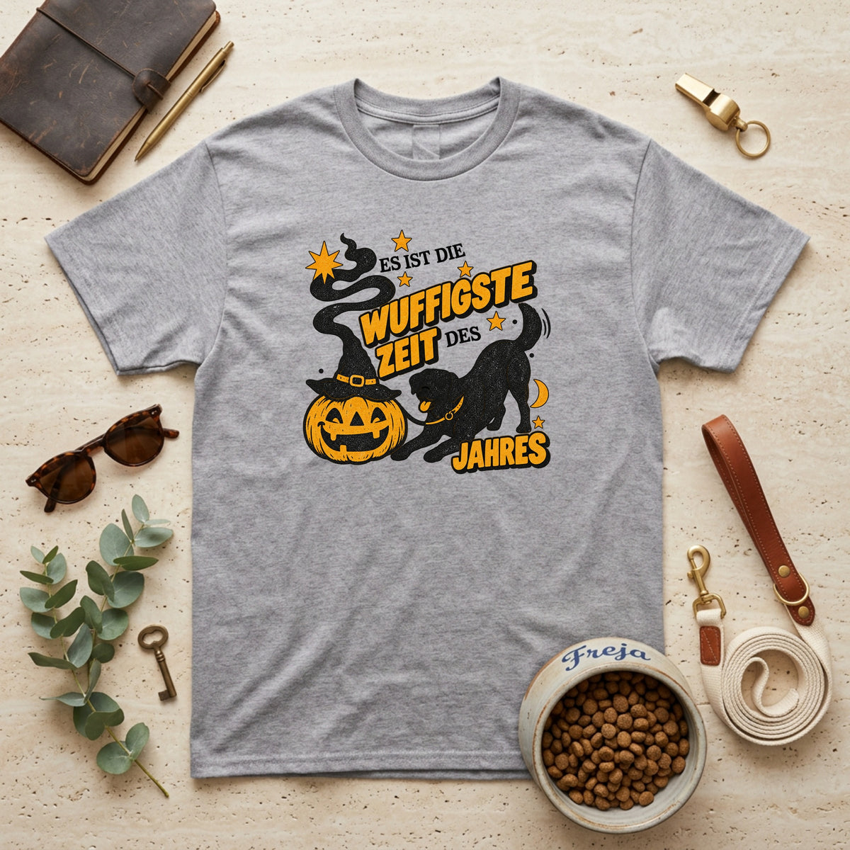 Die wuffigste Zeit des Jahres – Unisex T-Shirt