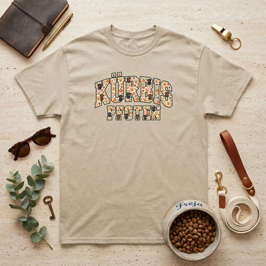Kürbispfoten – Unisex T-Shirt