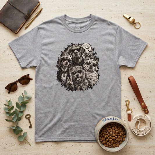 Monsterhunde – Unisex T-Shirt