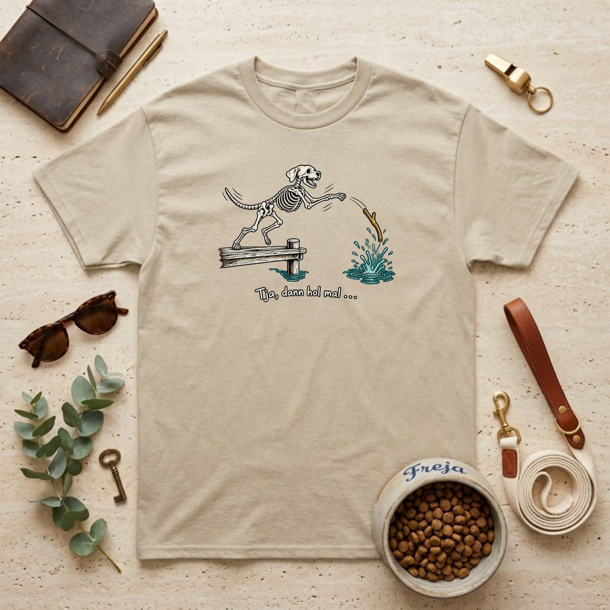 Tja, dann hol mal – Unisex T-Shirt