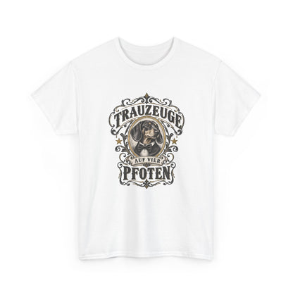 Trauzeuge auf vier Pfoten – Dackel T-Shirt
