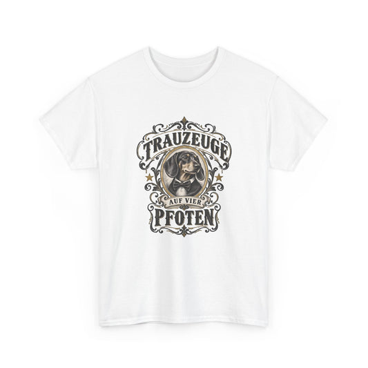 Trauzeuge auf vier Pfoten – Dackel T-Shirt
