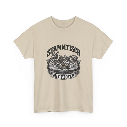 Stammtisch mit Pfoten – Hunde T-Shirt