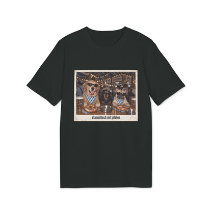 Stammtisch mit Pfoten – Wiesn Hunde T-Shirt