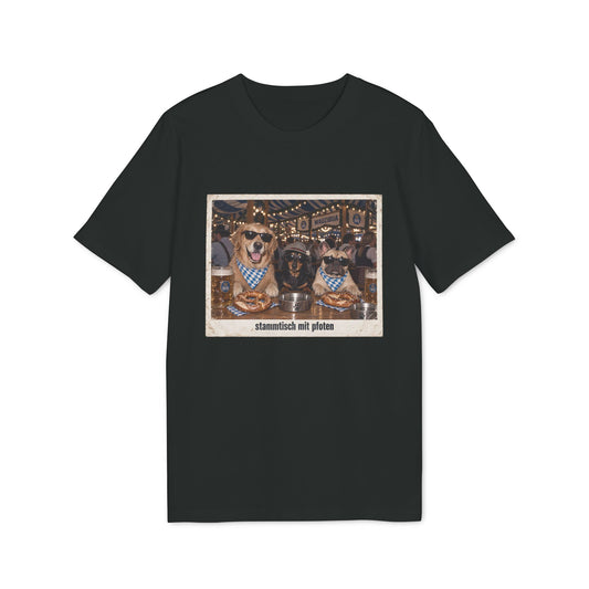 Stammtisch mit Pfoten – Wiesn Hunde T-Shirt