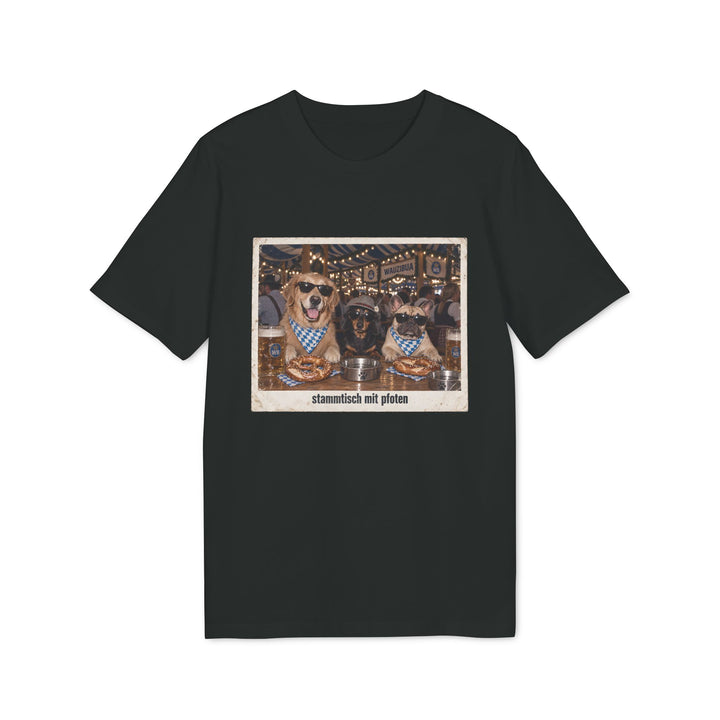 Stammtisch mit Pfoten – Wiesn Hunde T-Shirt