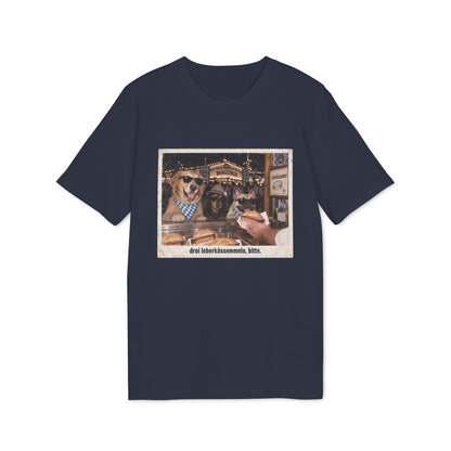 Drei Leberkässemmeln, bitte – Wiesn Hunde T-Shirt