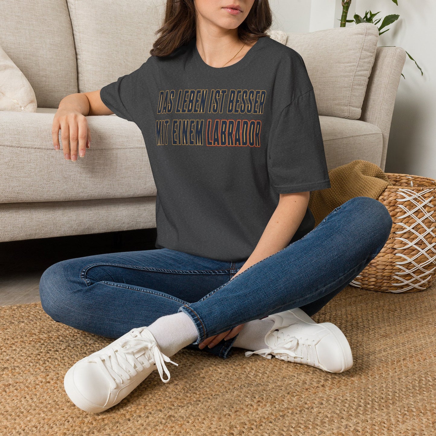 "Das Leben ist besser mit einem Labrador"Labrador Lover Tee