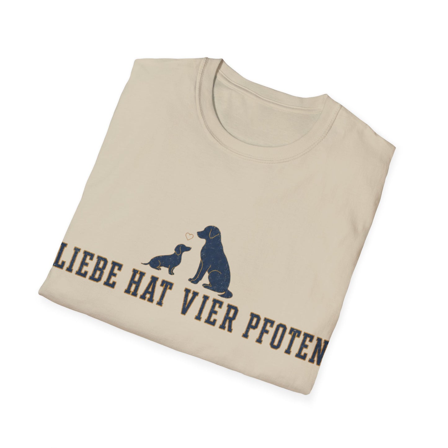 T-Shirt — "Liebe hat vier Pfoten"