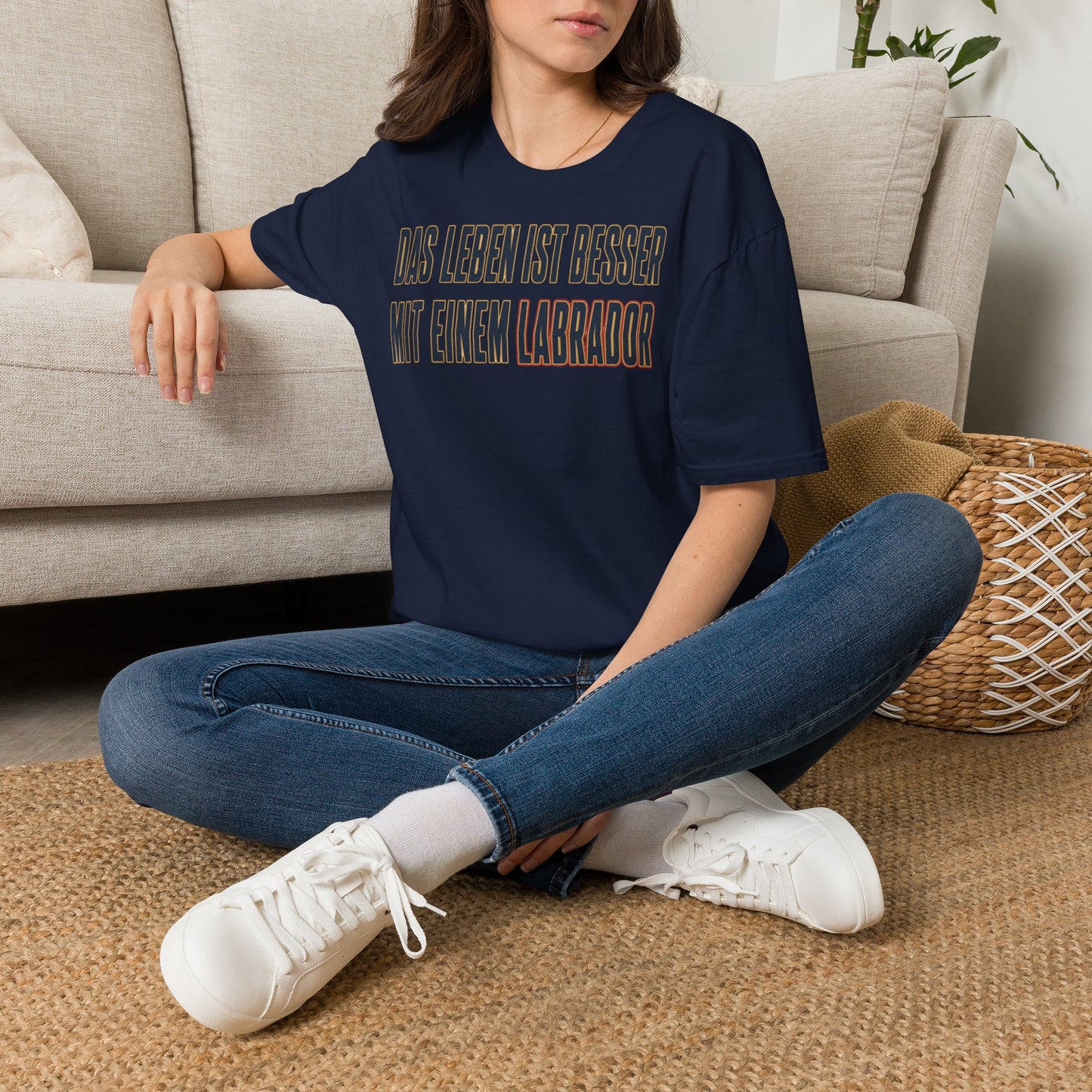 "Das Leben ist besser mit einem Labrador"Labrador Lover Tee