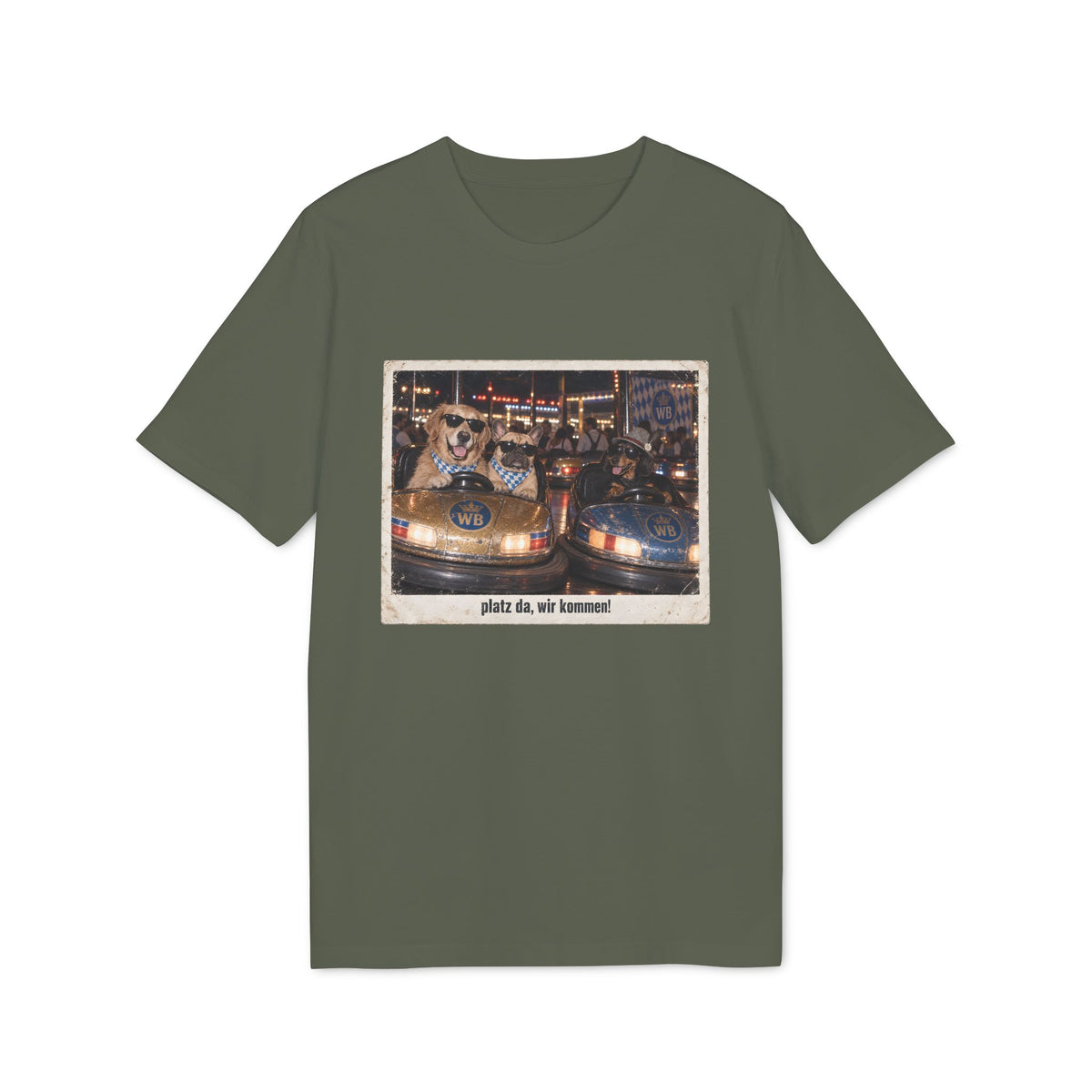 Platz da, wir kommen! – Wiesn Hunde T-Shirt