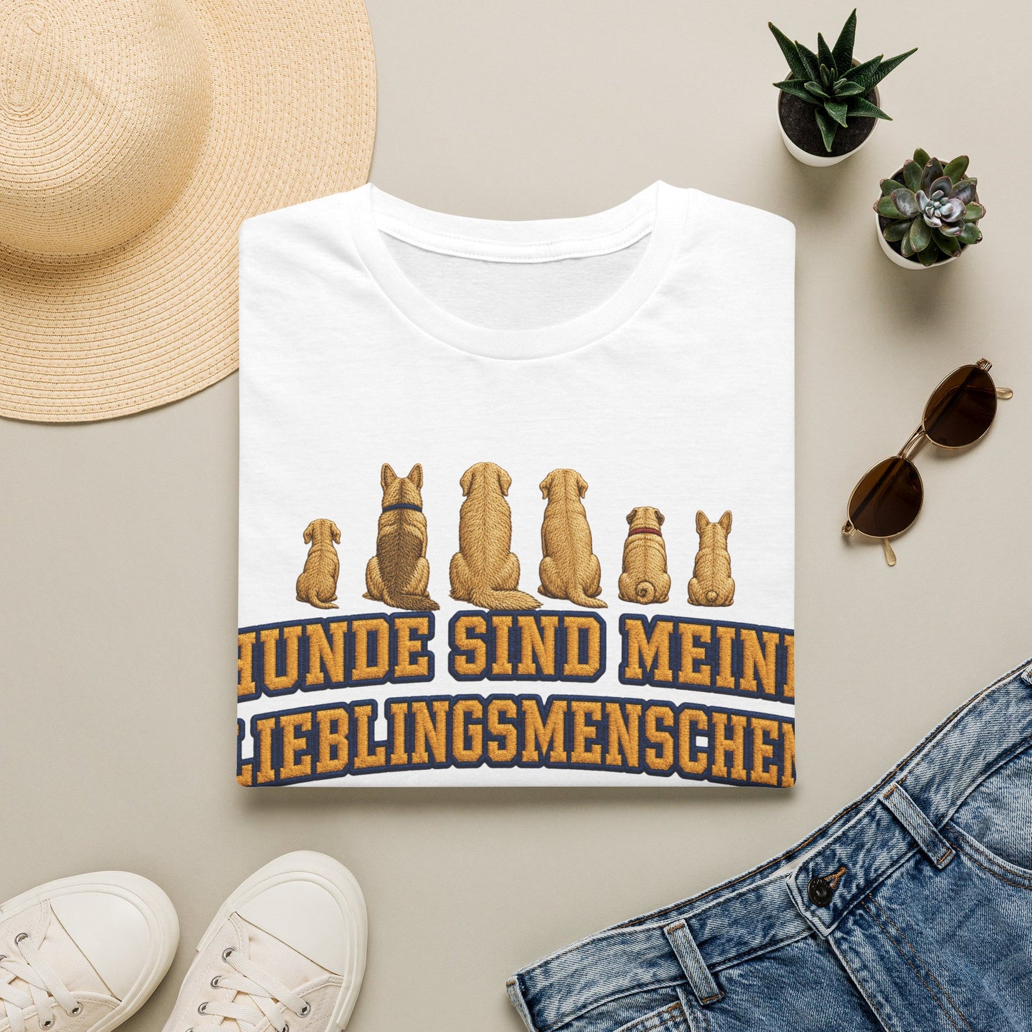 Hunde sind meine Lieblingsmenschen -T-shirt