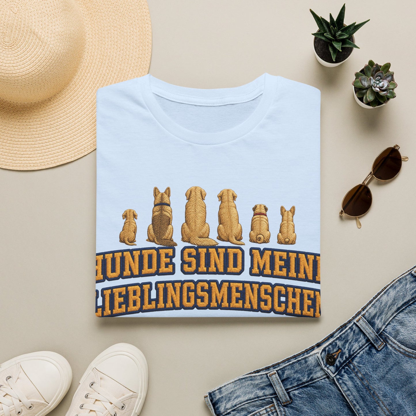 Hunde sind meine Lieblingsmenschen -T-shirt