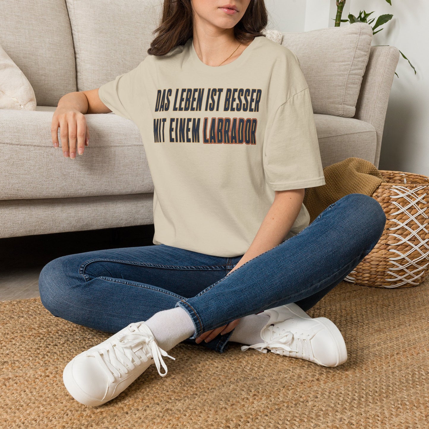 "Das Leben ist besser mit einem Labrador"Labrador Lover Tee