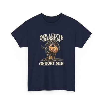 Der letzte Bissen gehört mir – Dackel T-Shirt