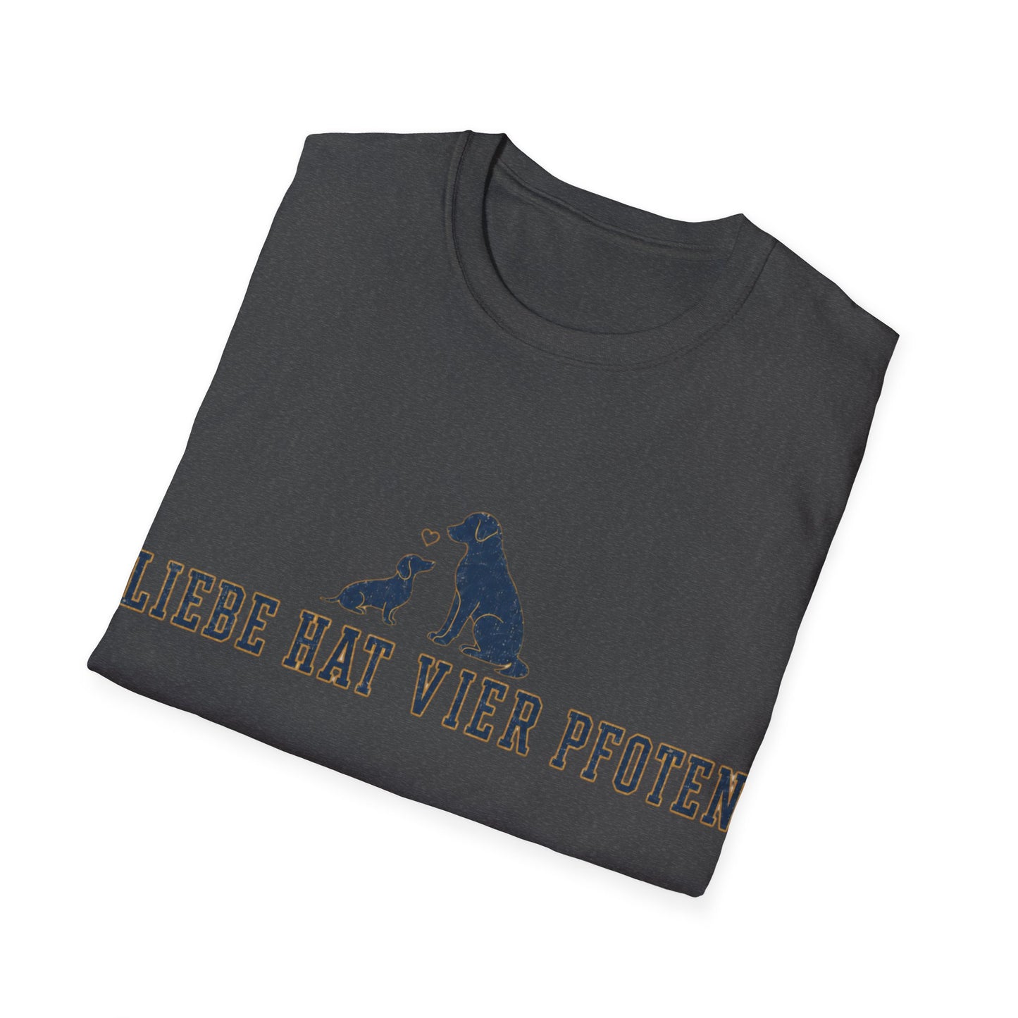 T-Shirt — "Liebe hat vier Pfoten"