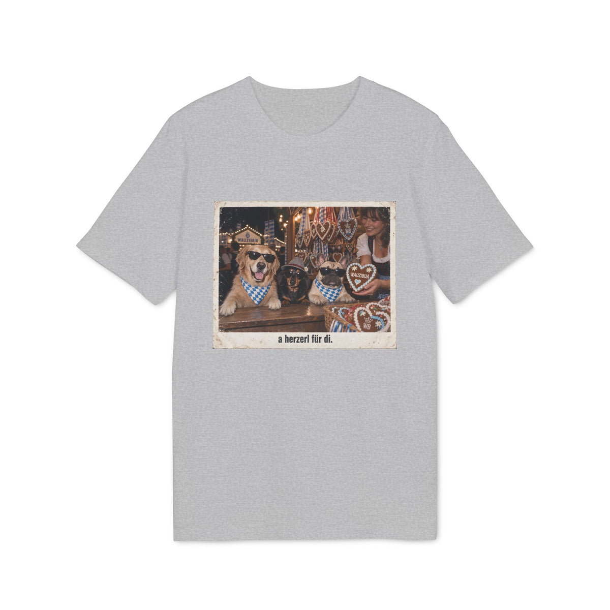 A Herzerl für di – Wiesn Hunde T-Shirt