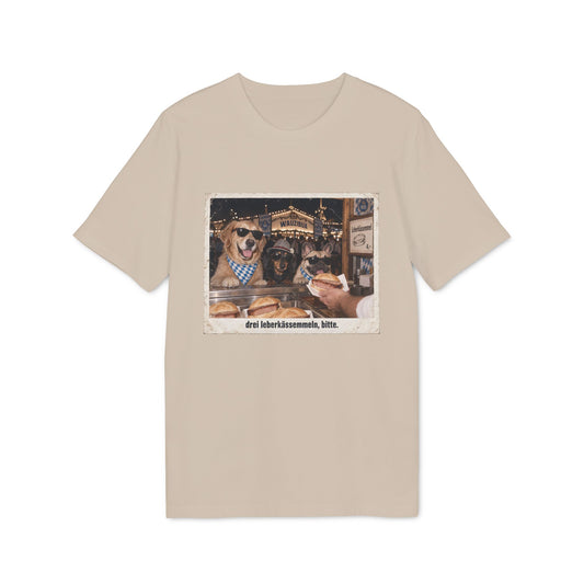 Drei Leberkässemmeln, bitte – Wiesn Hunde T-Shirt