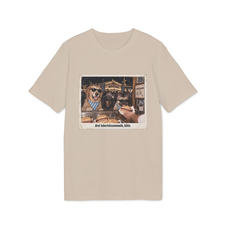 Drei Leberkässemmeln, bitte – Wiesn Hunde T-Shirt