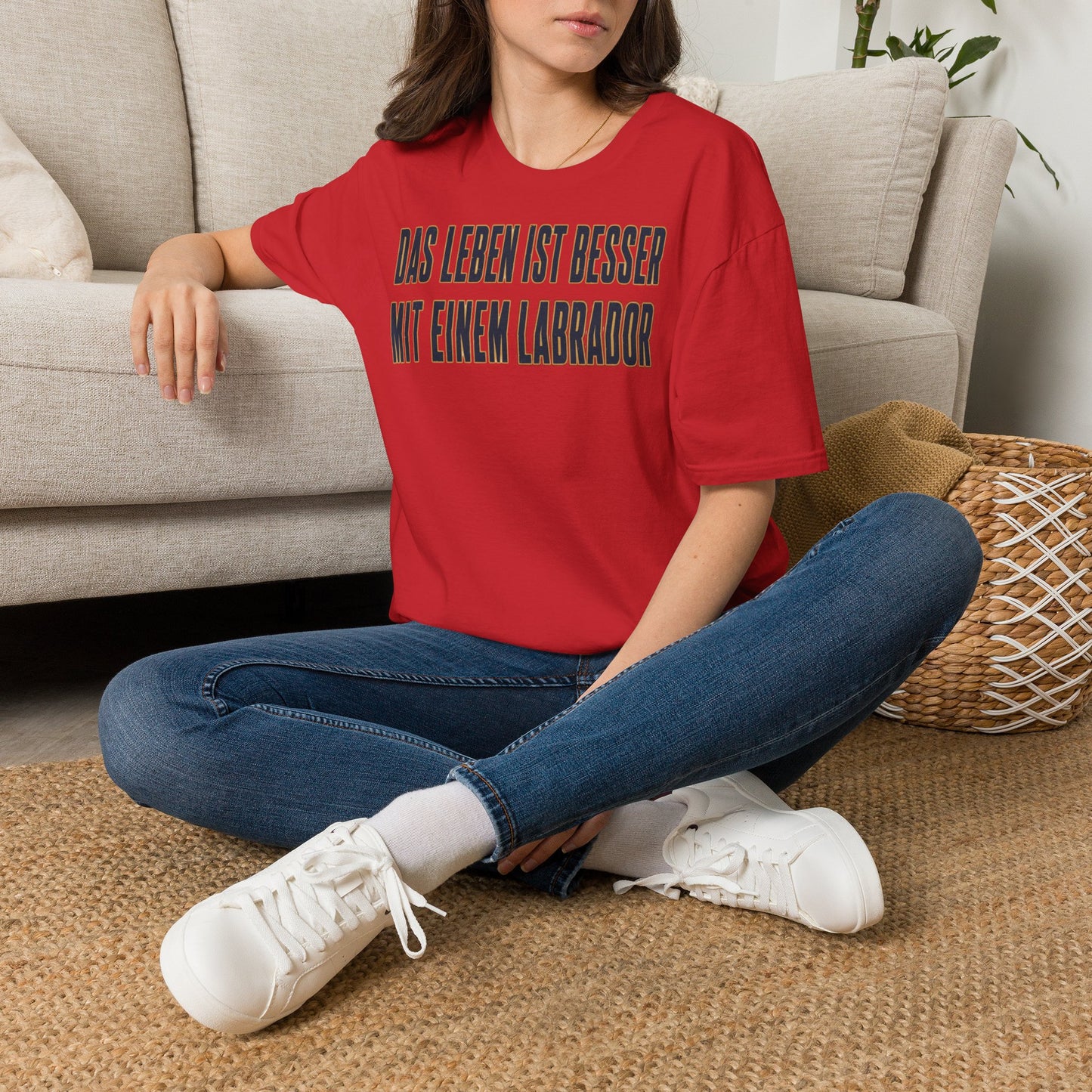 "Das Leben ist besser mit einem Labrador"Labrador Lover Tee