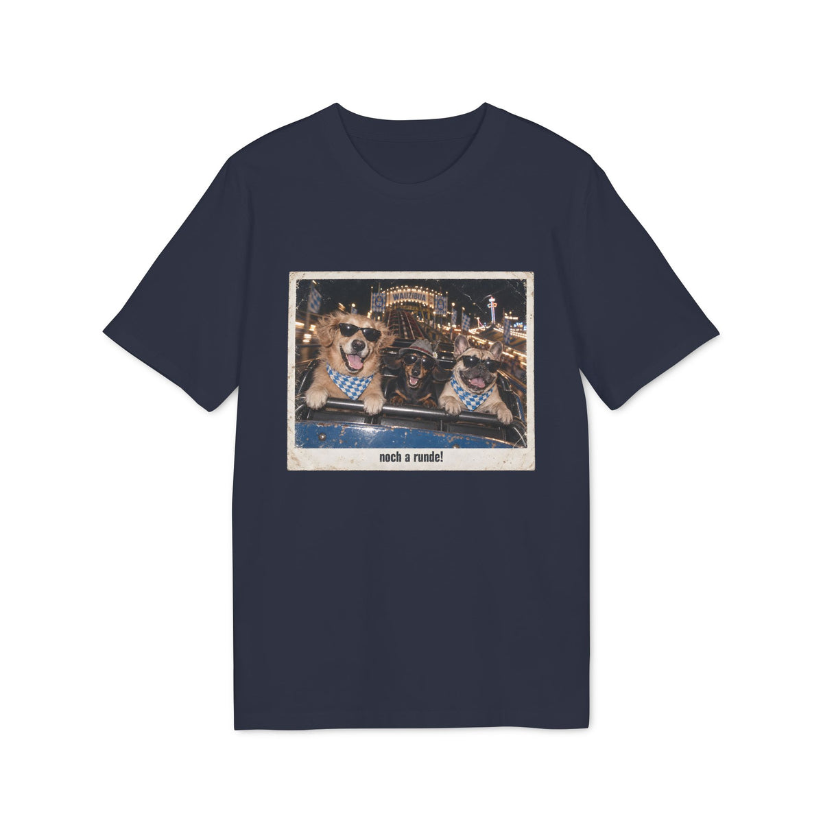 Noch a Runde! – Wiesn Hunde T-Shirt