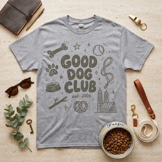 Good Dog Club T-Shirt - Dark Heather
