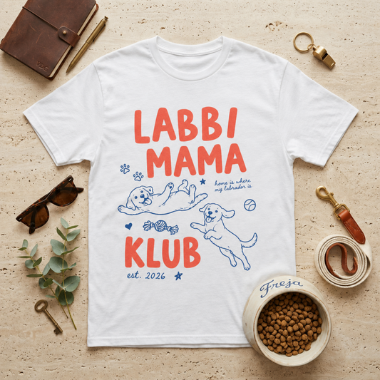 Labbi Mama T-Shirt - White